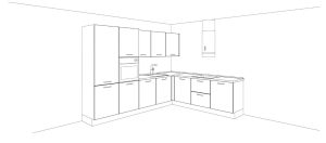 Configuratie bucatarie v1 KUXA studio