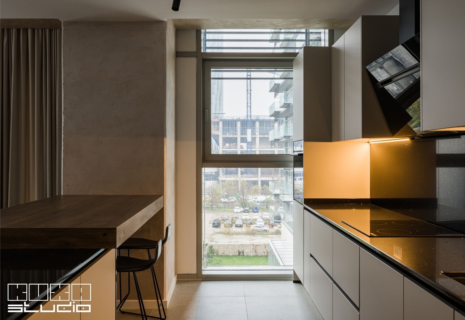 fronturi bej mate mobila bucătărie