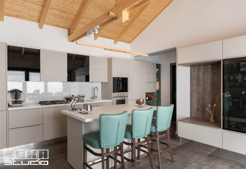 mobilier bucatarie cu insula